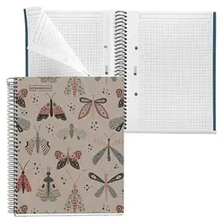 MIQUELRIUS Collegeblock Eco Design 1 kariert DIN A5 Innenrand
