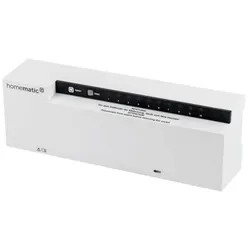 Homematic IP Wired Smart Home Fußbodenheizungsaktor HmIPW-FAL230-C10 - 10-fach, 230 V