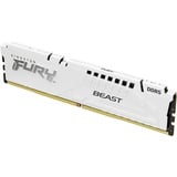 Kingston FURY Beast weiß DIMM 16GB, DDR5-6000, CL36-44-44, on-die ECC (KF560C36BWE2-16)