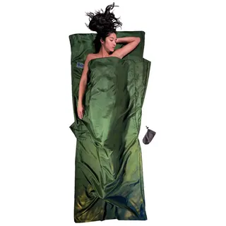 Cocoon TravelSheet Silk dark olive green