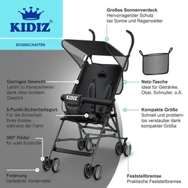 Kidiz City schwarz