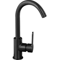 Evenes Waschtischmischer Enzan Nero, Ausladung 120 mm, schwarz matt