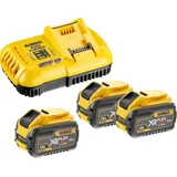 DeWalt DCB118X3 54V XR FlexVolt Starterset 18/54V, 9.0Ah, Li-Ionen