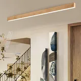 Goeco TZSMUM LED Moderne Deckenlampe mit Fernbedienung Deckenleuchte 2700K-6500K Dimmbar Deckenbeleuchtung Doppeltes Rechteck Design Aluminium Acryl für Schlafzimmer Esszimmer