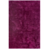 Esprit Relaxx Hochflorteppich 70 x 140 cm violett/weinrot