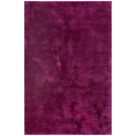 Esprit Relaxx Hochflorteppich 70 x 140 cm violett/weinrot