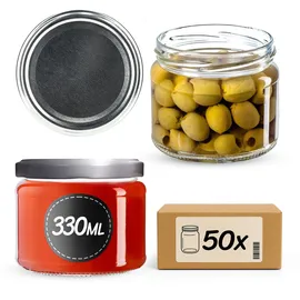 Kadax Einmachglas 330 ml 50 St.