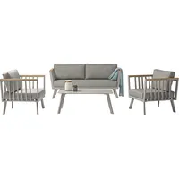 ACAMP Gondola Lounge-Set grau meliert