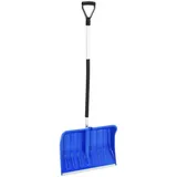 vidaXL Schneeschaufel Blau 145 cm Aluminium