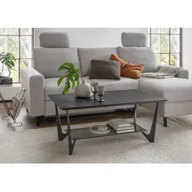 Paroli Couchtisch PAROLI Schwarz Marmor 110 x 42 x 60 cm