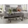 Paroli Couchtisch PAROLI Schwarz Marmor 110 x 42 x 60 cm