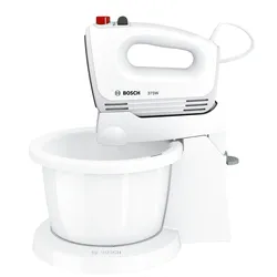 Bosch MFQ2600G CleverMixx Handmixer-Set 375W weiß,dunkelgrau