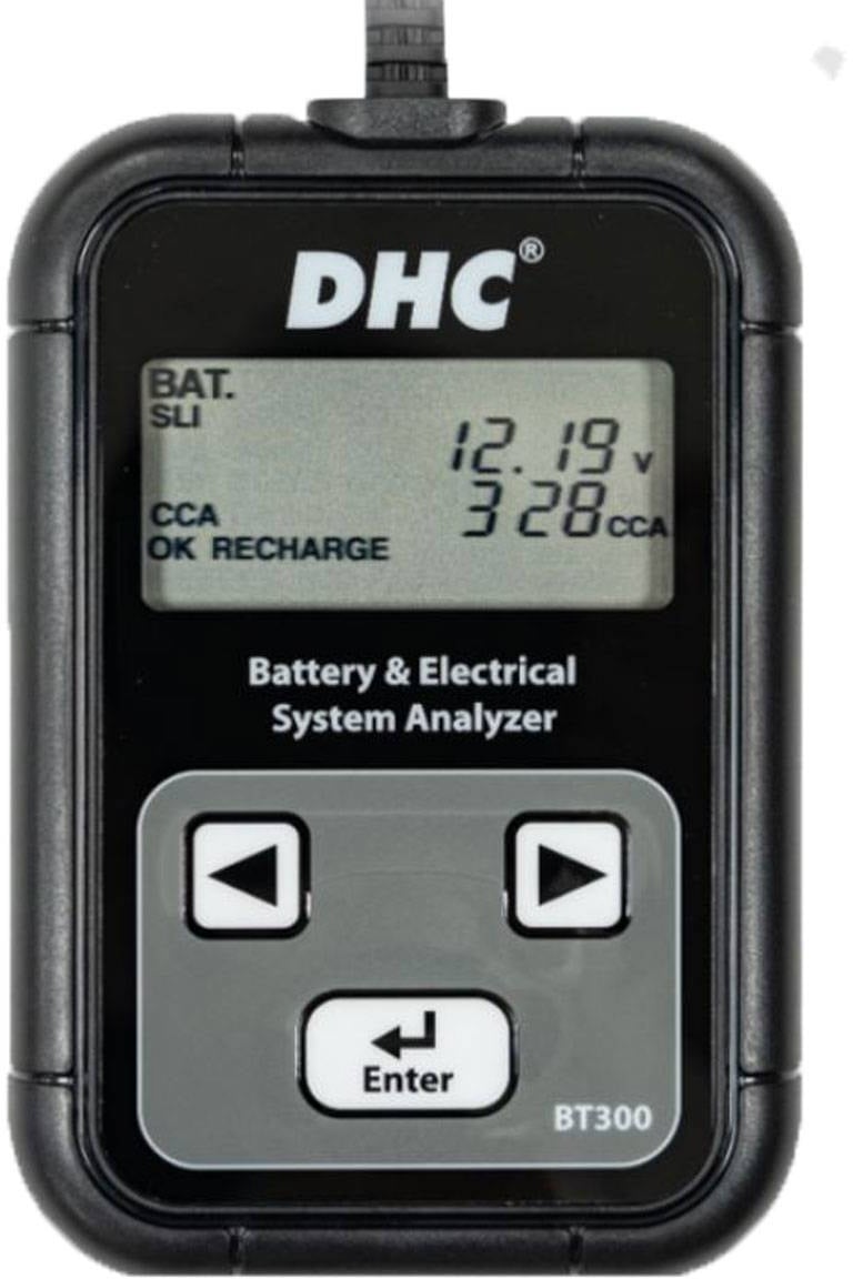 DHC BT300 digitaler Batterietester für 12V Autobatterien