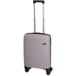 Check In Orlando 4-Rollen Kabinentrolley 55 cm - Silber