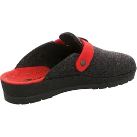 ROHDE Damen Hausschuhe Filz Pantoffeln Neustadt-D 2284, Größe:37 EU, Farbe:Grau - 37