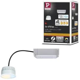 Paulmann LED Modul Einbauleuchte Smart Home Zigbee LED-Bad-Einbauleuchte EEK: G (A - G) LED Satin