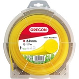 Oregon Gelber Mähfaden 2mm mit rundem Querschnitt, für Rasentrimmer und Freischneider, professionelles Nylon, passend für die meisten Trimmer, 2mm x 127 m (69-358-Y)