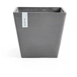 Ecopots Rotterdam 40 x 40 x 35 cm Grau