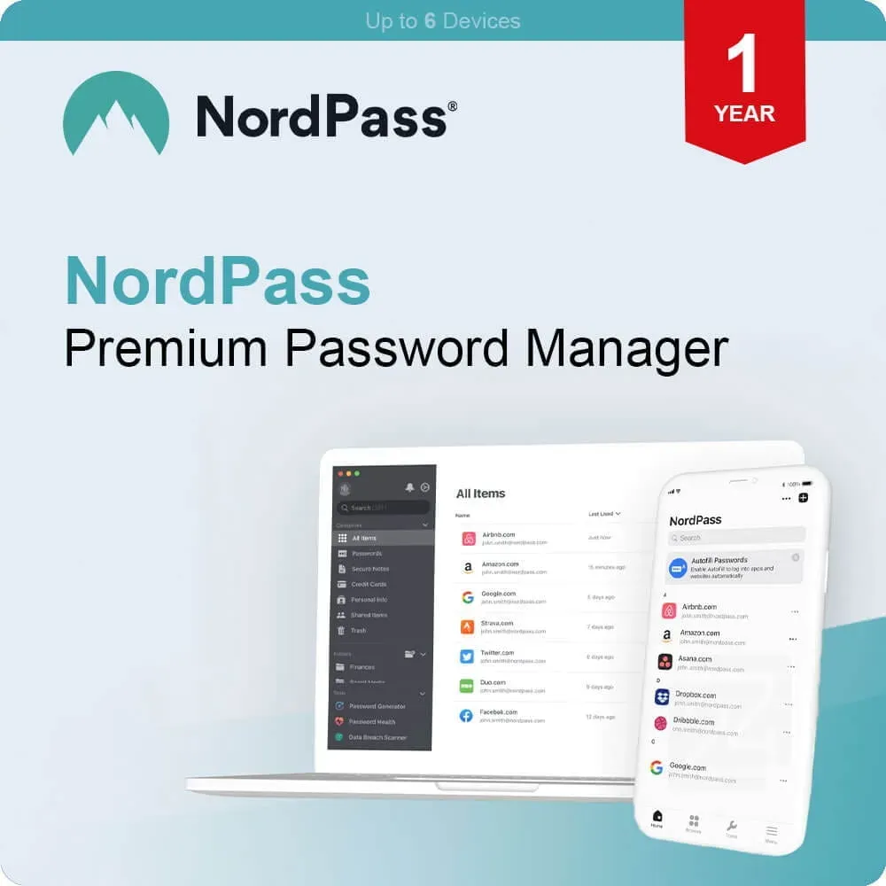 NordPass Premium Password Manager