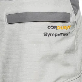 FLM Touren Damen Leder-Textilhose 4.0 Hosen - Grey / Black - XS