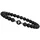 GOOD.designs Perlenarmband mit Buchstabe Y schwarz