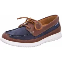 Mephisto Mokassin Schnürschuhe Herren 31303839343933 Blau 41 EU - Blau - 41