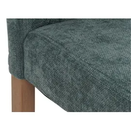 MCW Esszimmerstuhl Littau Stoff grün 4er Set
