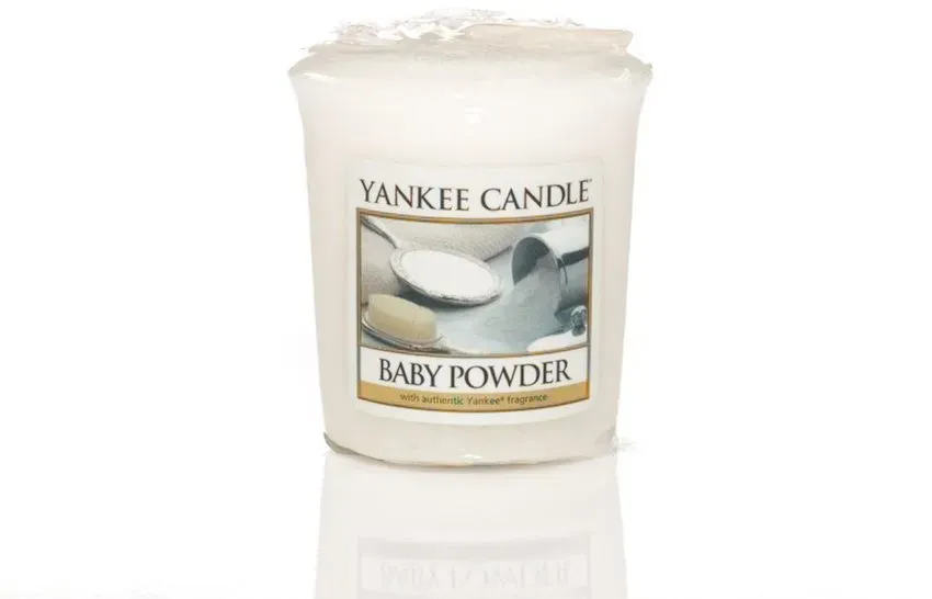 YANKEE CANDLE Votivkerze BABY POWDER 49 g Duftkerze Sampler