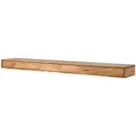 MASSIVMOEBEL24.DE Wien Lowboard 235 cm x 17 cm x 43 cm Beige Massivholz