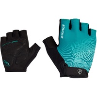 Ziener Callie Fahrrad/Mountainbike/Radsport-Handschuhe | Kurzfinger - atmungsaktiv,dämpfend, Green Lake,