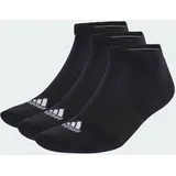 adidas Cushioned Low-Cut Socken 3er Pack Black / White 31-33