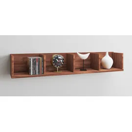 VCM Wandregal Honsa 97 x 17 x 15 cm Braun
