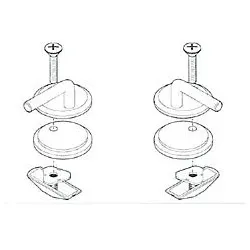 LAUFEN Pro Scharnier H8926540000001 für WC-Sitz