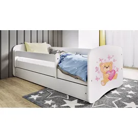 raumhirsch furniture Kinderbett 80 x 180 cm Holzwerkstoff weiß