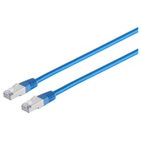 ShiverPeaks Patchkabel, cat. 5e, SF/UTP, blau, 20,0m