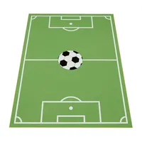 Paco Home Kinderteppich grün, B:200cm H:4mm L:290cm, Polyester, Teppiche,