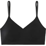 SCHIESSER Invisible Soft Bustier, herausnehmbare Pads, verstellbare Träger, für Damen, 000 SCHWARZ, 36