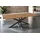 möbelliebling JOSY 240 x 77 x 100 cm Wildeiche schwarz