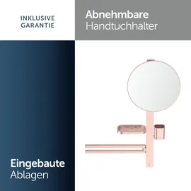 Ideal Standard Beauty Kosmetikspiegel-Set Bar M700 Rosé