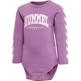 hummel hmlFAST Flipper langarm Baby-Body argyle purple 62