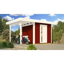 Weka Designhaus 172 A 3,82 x 2,41 m Rot