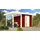 Weka Designhaus 172 A 3,82 x 2,41 m Rot