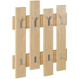 Decortie Wandgarderobe Wave Eiche