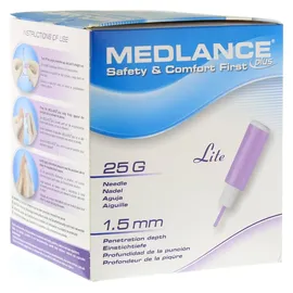 Mediq Deutschland GmbH Medlance Plus Lite Sicherheitslanzetten 25 G