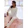 VIVANCE Pyjama unifarben Weiß 40/42