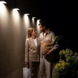 LEDVANCE Endura Style BRICKLUME Sensor, dunkelgrau,