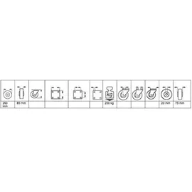 Dörner + Helmer Luftrad 740140M 260 x 85 mm