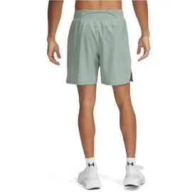 Under Armour Launch Elite 7" Laufshorts Herren 348 silica green/silica green/reflective XL