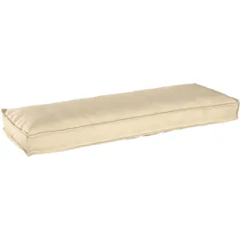 vidaXL Palettenkissen 120 x 40 x 8 cm beige 1 St.