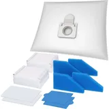 McFilter + 20 Staubsaugerbeutel & 10-teiliges Filterset, passend für Thomas Staubsauger Pet & Family AQUA+, Perfect Air, Allergy & Family AQUA+